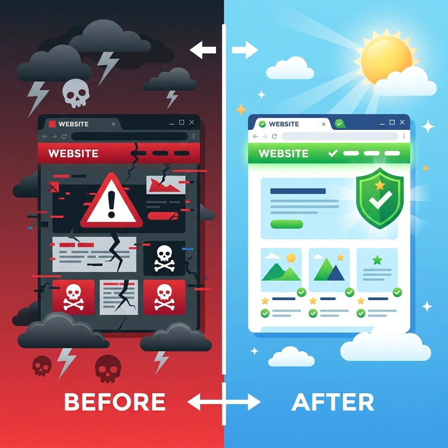 Phân loại các lỗi website thường gặp